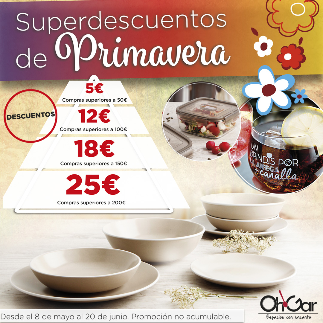 OH GAR SPECIAL SPRING DISCOUNT The Outlet Stores Alicante