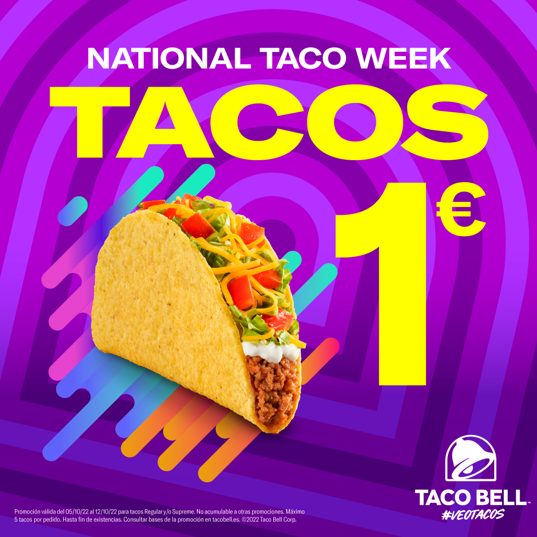 TACO BELL PROMO Centro Comercial The Outlet Stores Alicante